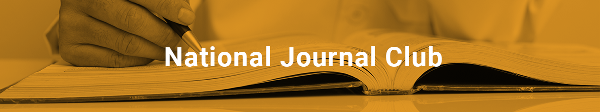 National Journal Club - January 2022