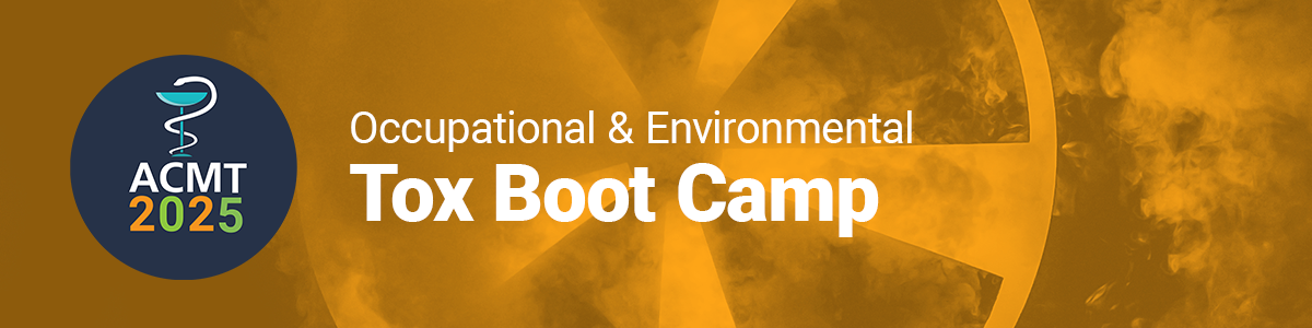 Continuing Education Credits - #ACMT2025 Tox Boot Camp